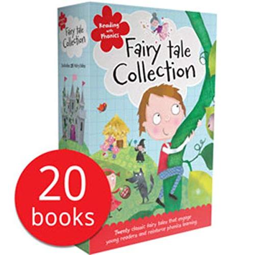 Reading with Phonics Fairy Tale Collection 20 Story Books Set