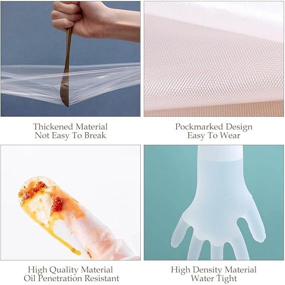 Long Sleeve Disposable Gloves