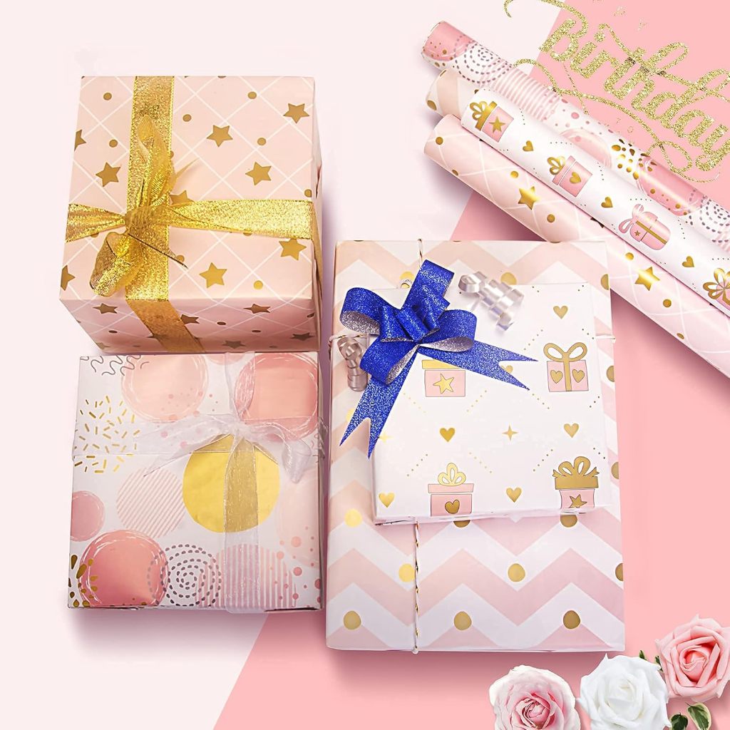 Quality Gifts Wrapper Birthday Kids Gift Wrapping Paper