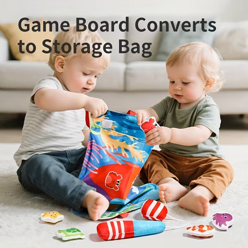 Catch & Count Baby Sensory Montessori Fishing Game Toy