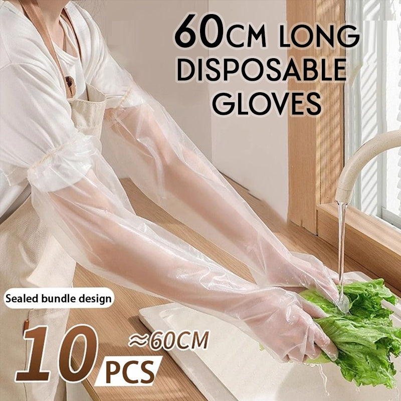 Long Sleeve Disposable Gloves