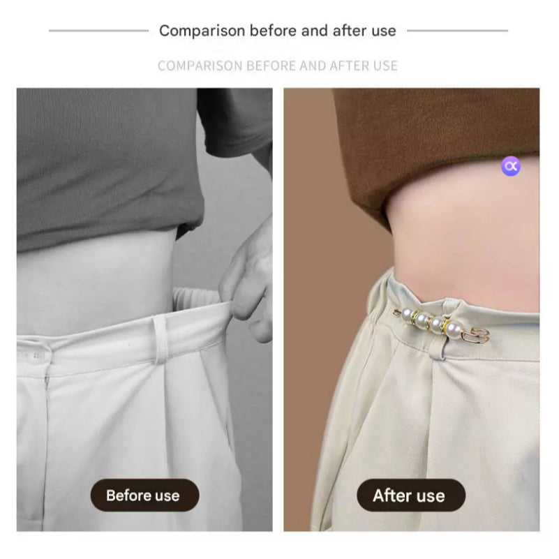 Adjustable Clips Tighten Loose Pants Clothes Safety Pin