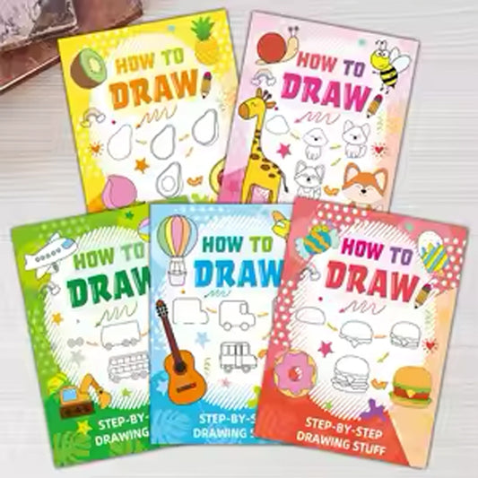 How to Draw Learn Step By Step Drawing Book