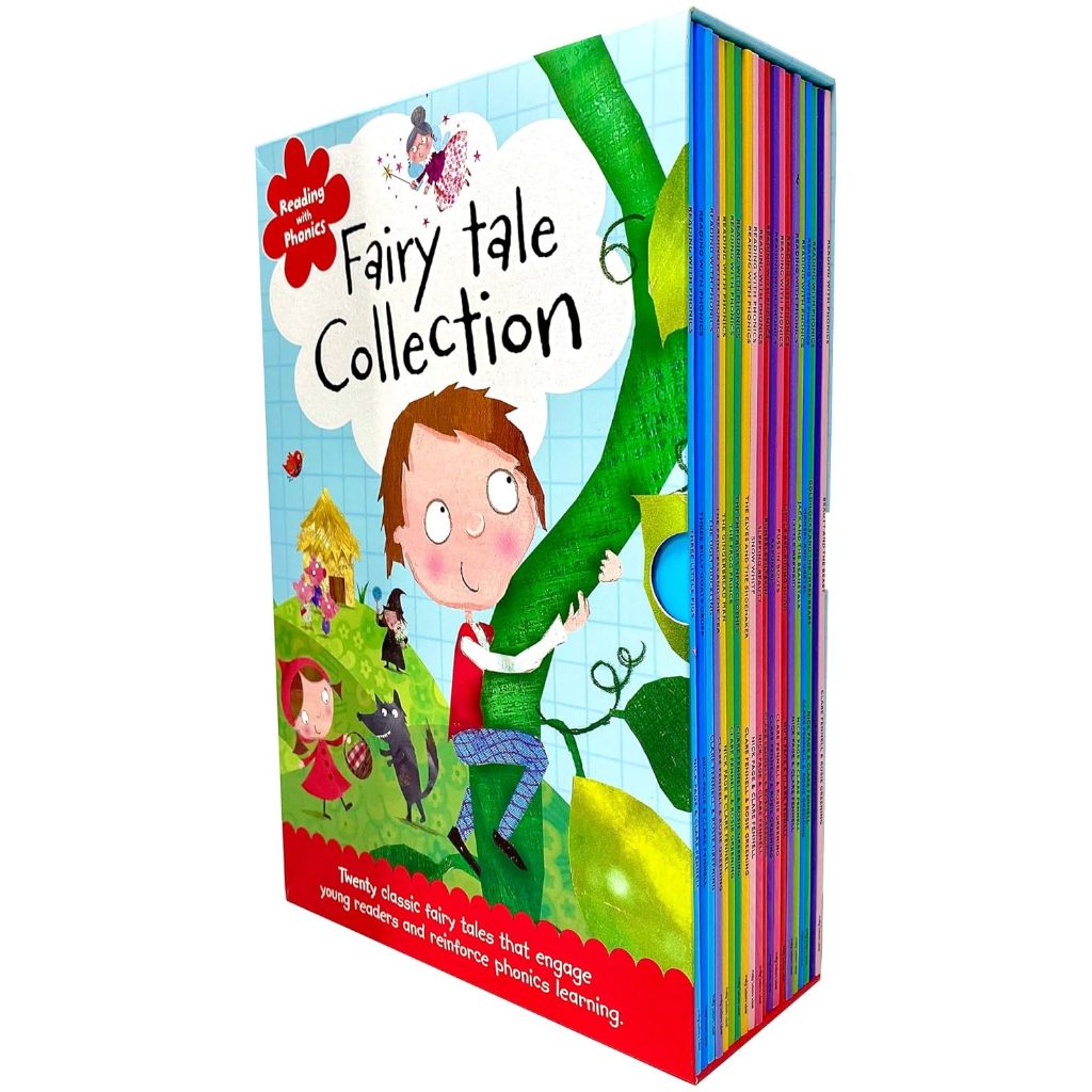 Reading with Phonics Fairy Tale Collection 20 Story Books Set