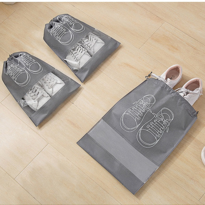 Non-woven Portable Travel Shoe Bag