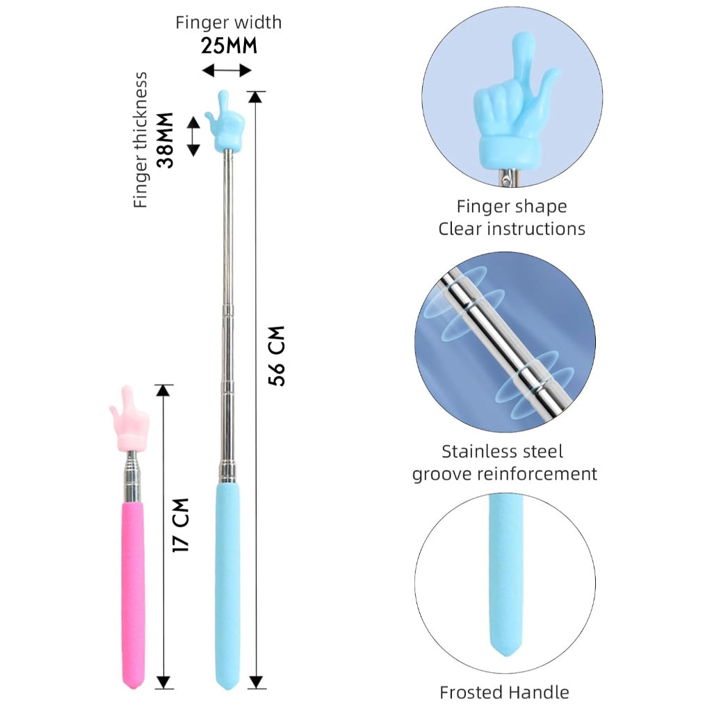 Extendable Telescopic Teachers Finger Pointer