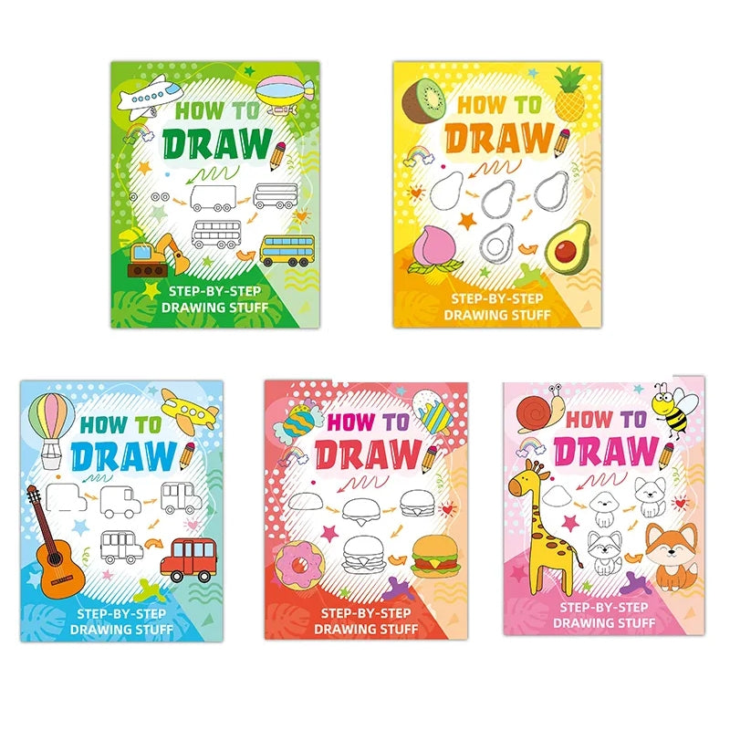 How to Draw Learn Step By Step Drawing Book