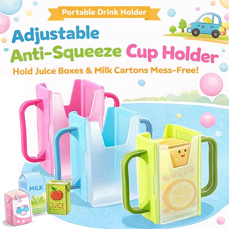 No Spill Milk Carton Juice Box Holder