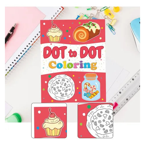 Dot To Dot Coloring Book