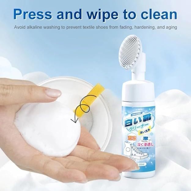 Japan White Shoe Foam Cleaner