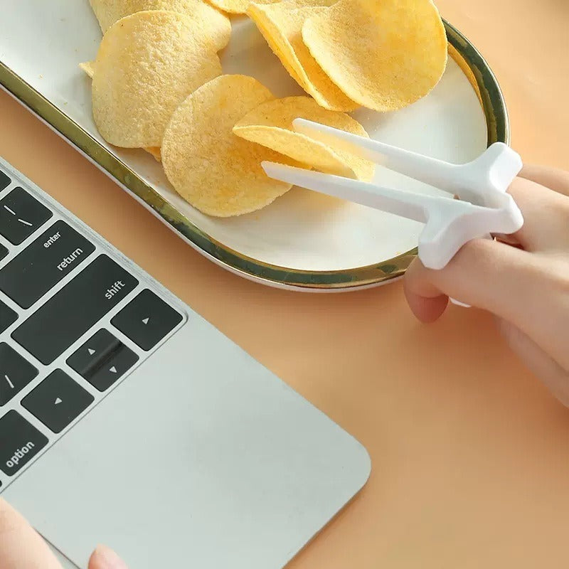 Finger Chopsticks Reusable Snack Chips
