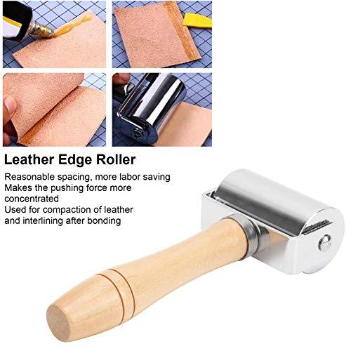 Leather Roller Wooden Handle DIY Press Tool