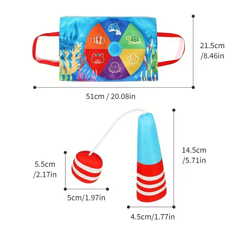 Catch & Count Baby Sensory Montessori Fishing Game Toy