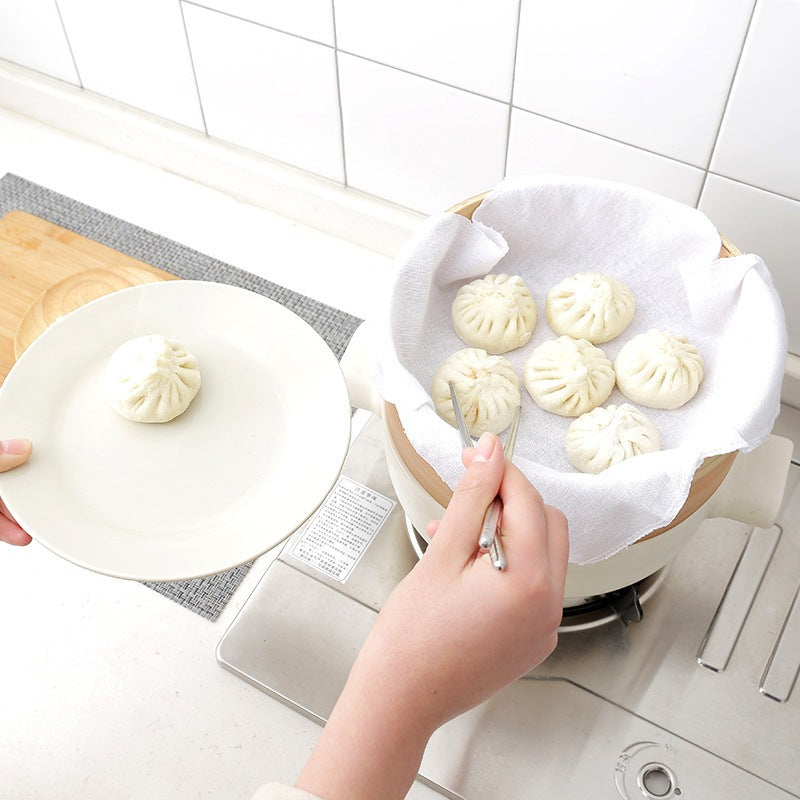 Cotton Food Steamer Cloth Steam Buns Dumpling