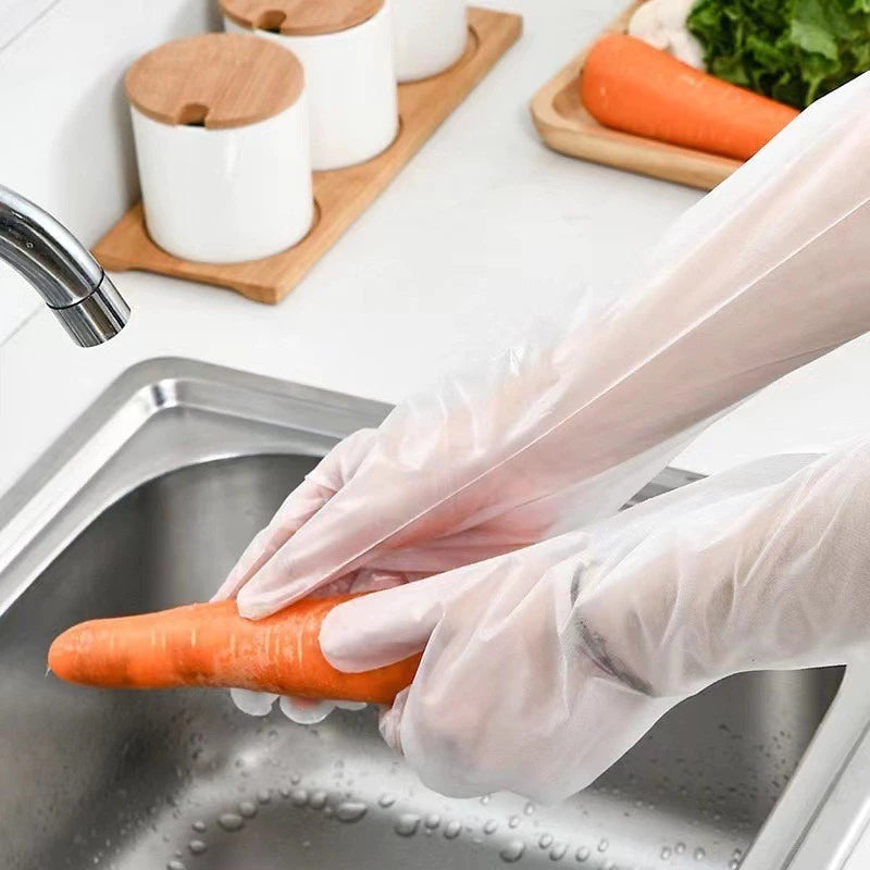Long Sleeve Disposable Gloves