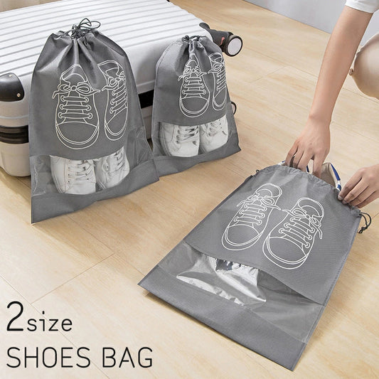 Non-woven Portable Travel Shoe Bag