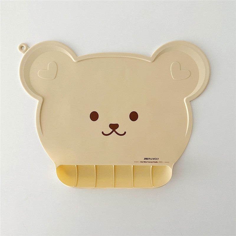 Korean Bear Baby Silicone Placemat