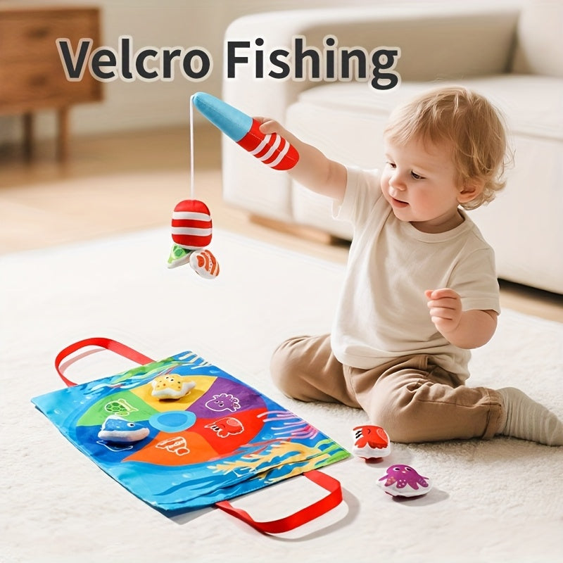 Catch & Count Baby Sensory Montessori Fishing Game Toy
