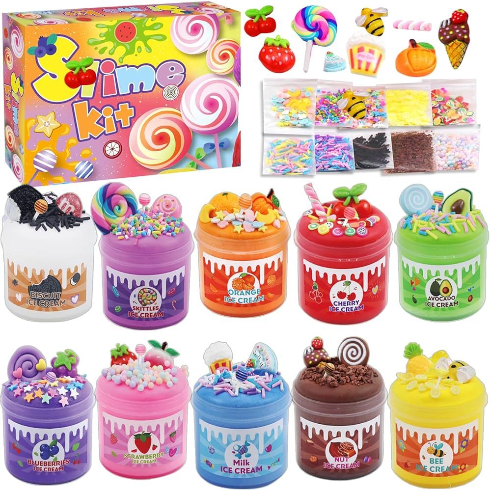 Lollipop Butter Slime Kit Toy