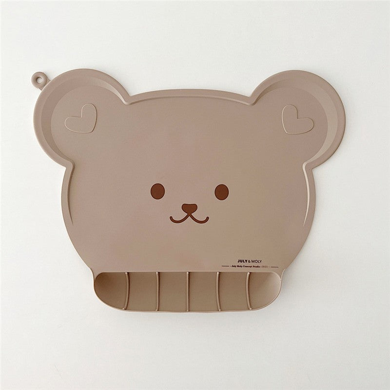 Korean Bear Baby Silicone Placemat