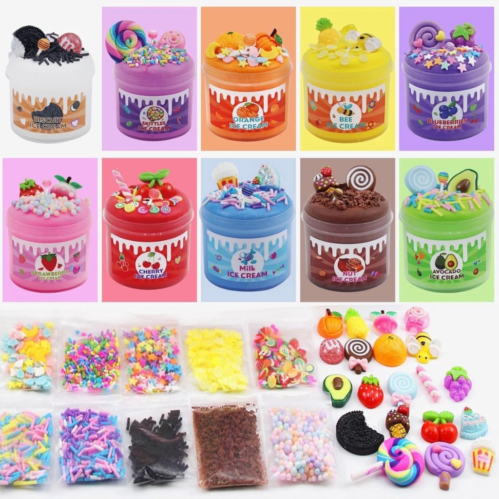Lollipop Butter Slime Kit Toy