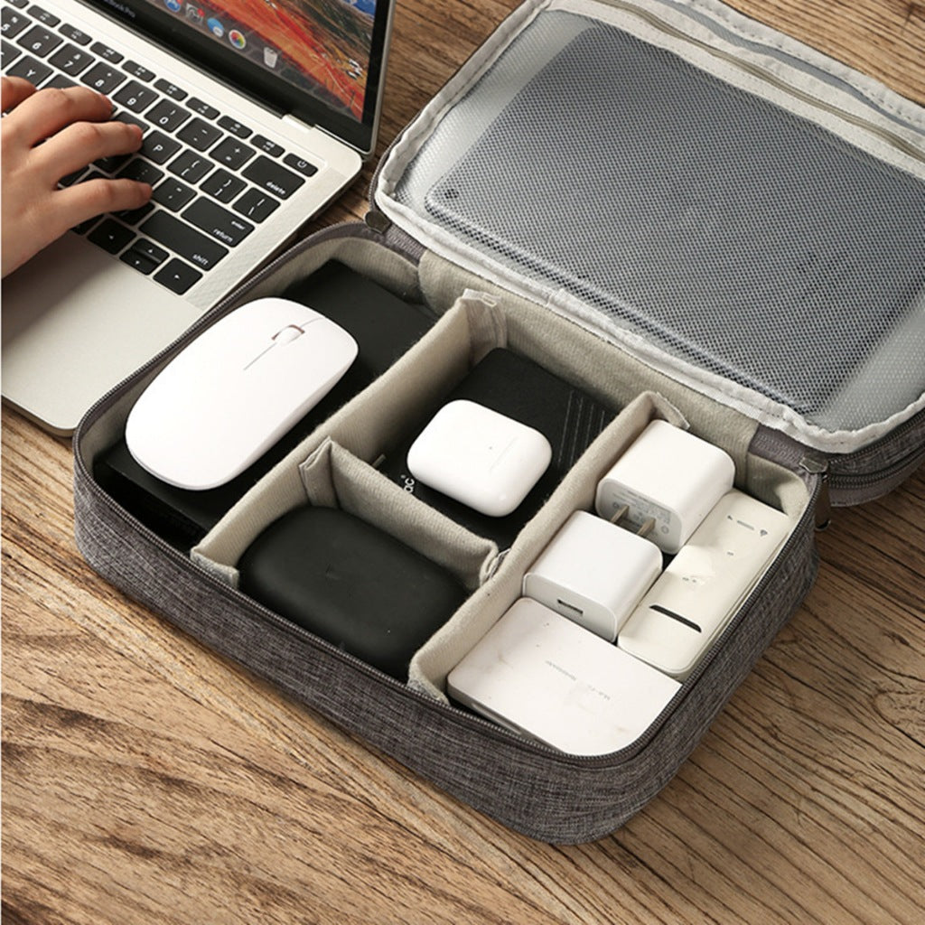 Travel Waterproof Cable Organizer Bag