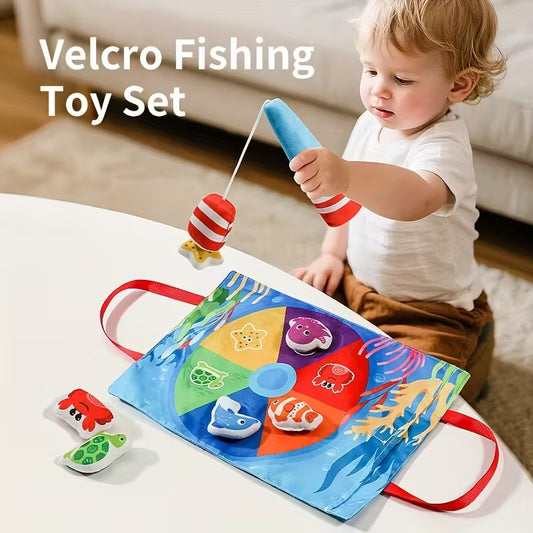 Catch & Count Baby Sensory Montessori Fishing Game Toy