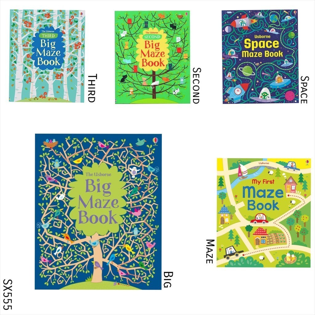 🌟 SG LOCAL STOCK 🌟 Usborne Big Maze Book