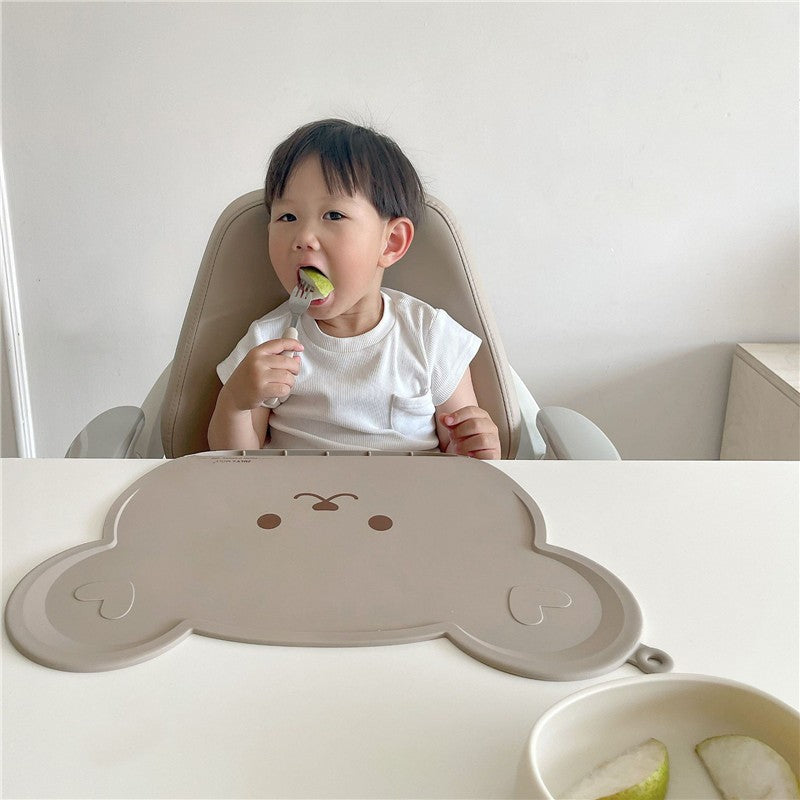Korean Bear Baby Silicone Placemat